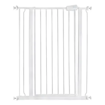 (White, 81.4cm - 89cm) Safetots Extra Tall Pressure Fit Gate