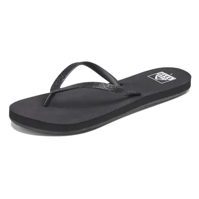 Reef womens Stargazer Flip Flop Black/Black US