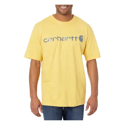 Carhartt Men's Loose Fit Heavyweight Short-Sleeve Logo Graphic T-Shirt