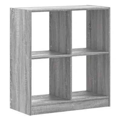 (grey sonoma, 68.5 x x cm) vidaXL Bookcase Bookshelf Rack Storage Cabinet Engineered Wood