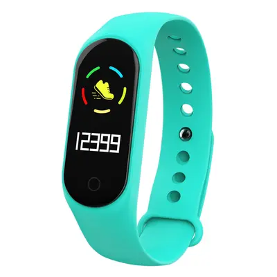 (Green) 0.96" TFT Screen IP67 Waterproof Smart Watch Blood Pressure Smart Bracelet Fitness mi ba