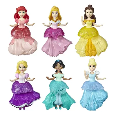 Disney Princess Collectible Dolls Set of with Royal Clips Fashion