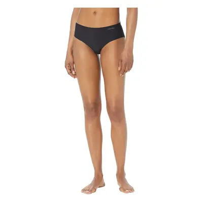 Calvin Klein Women's Invisibles Seamless Hipster Panties Pack Blac