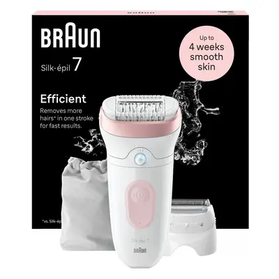 Braun Epilator Pink / White