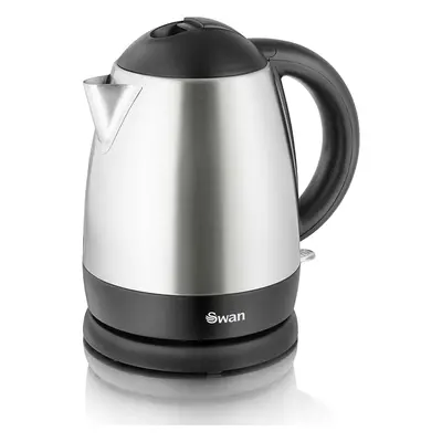 (1L) Brushed Stainless Steel Kettle, Cordless Design, Watts, Liter, Silver