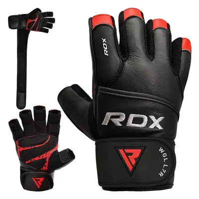 (Large) RDX Weight Lifting Gloves Gym Workout Bodybuilding