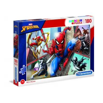 supercolor Spider-Man jigsaw puzzle pieces