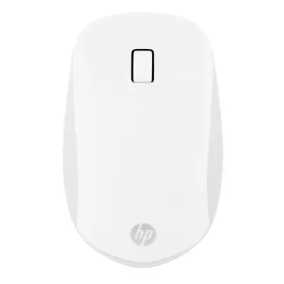 HP Slim - Mouse - right and left-handed - buttons - wireless - Bluetooth 5.0 - white, matte fini