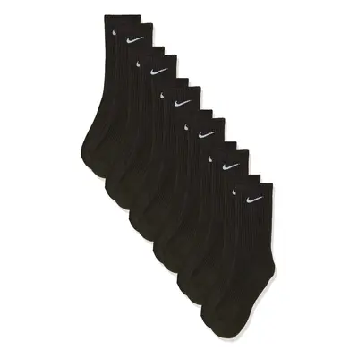 NIKE Unisex Performance cushion crew Socks with Band (6 Pairs) BlackW