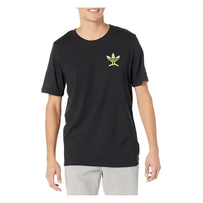 adidas Originals Men's Graphics Fun Tee Black/Black Medium