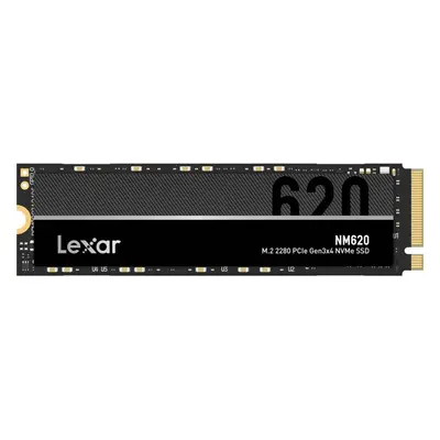 Lexar NM620 SSD 2TB PCIe Gen3 NVMe M.2 Internal Solid State Drive Up to 3300MB/s Read for Gamers