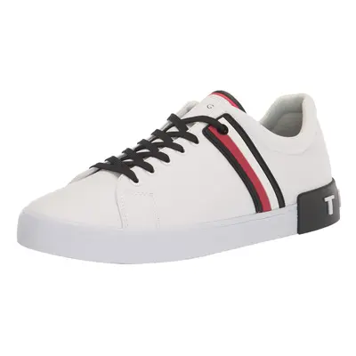 Tommy Hilfiger Men's Ramus Sneaker White/Black Multi 8.5M