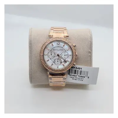 Michael Kors MK5491 Luxury Ladies Rose Gold QUARTZ Wrist Watch 39mm