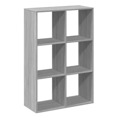 (grey sonoma, 69.5 x x 103.5 cm) vidaXL Room Divider Bookcase Book Rack Bookshelf Engineered Woo