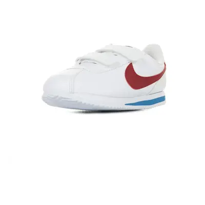 Nike Boy's Cortez Basic SL (GS) Shoe White/Varsity Red 5Y