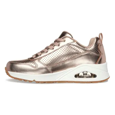 Skechers Women's UNO-METALLIXS Sneaker Rose Gold