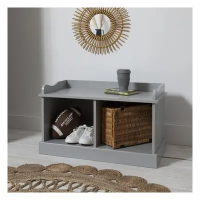 (Silk Grey) Stockholm Storage Bench