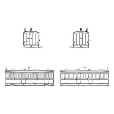 Hornby R7376 Grounded Wheel Coach Summer House 1:76/OO Gauge Building