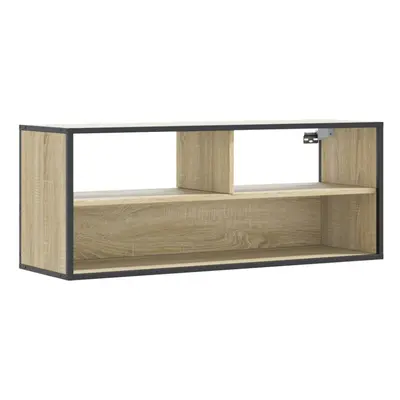 (sonoma oak) vidaXL TV Cabinet TV Stand Media TV Unit Engineered Wood and Metal