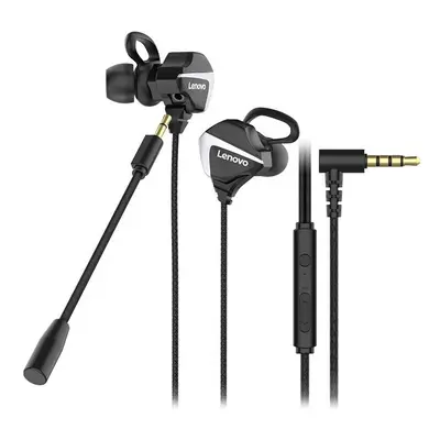 Earbuds 3.5mm In Ear Wired Game Headset Subwoofer Driven Microphone Headset For Smart Phones