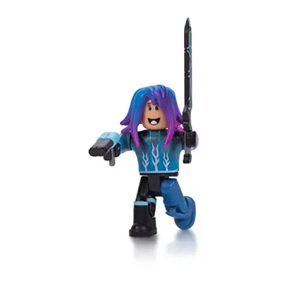 Roblox Action Collection - Blue LAZER Parkour Runner Figure Pack [Includes Exclusive Virtual Ite