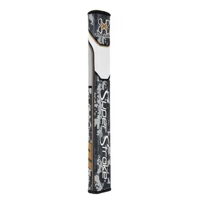 SuperStroke Traxion Flatso Golf Putter Grip Digi Camo/Tan (Flatso 1.0