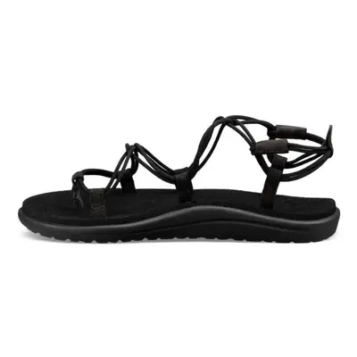 Teva womens Voya Infinity Sandal Black US