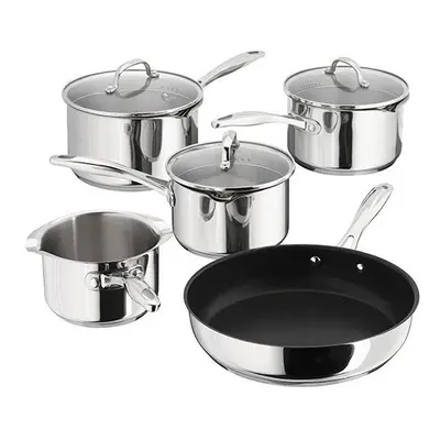 5pc Stellar Stainless Steel Saucepan Set | Stainless Steel Pans