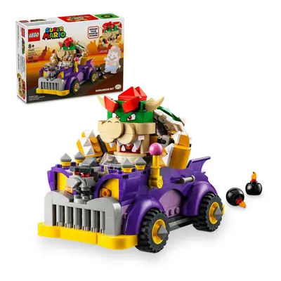 LEGO Super Mario Bowsers Muscle Car Expansion Set Collectible Bowser Toy for Kids Gift for Boys 