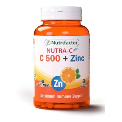 Nutrifactor Nutra C Plus - Vitamin C with Zinc (60 Tablets)