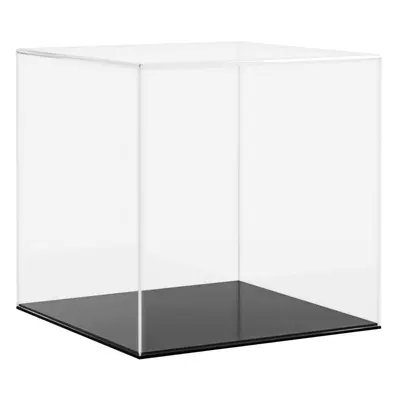 (30 x x cm) vidaXL Display Box Clear Display Case Acrylic Box Showcase Transparent Acrylic