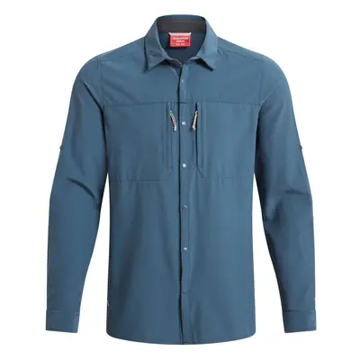 (M, Parchment) Craghoppers Mens Nosilife Long-Sleeved Shirt