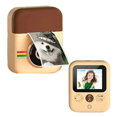 Instant Print Camera for Kids 1080P Digital Print Camera with Print Paper Zero Ink