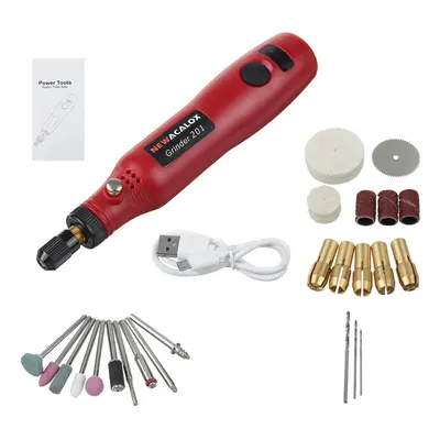 DC 5V 10W Mini Electric Rotary Tools 5000-15000rpm Cordless Drill Grinder Pen Engraving Sander K