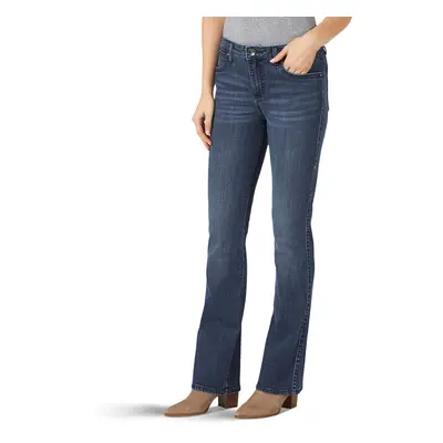 Aura Instantly Slimming Mid Rise Boot Cut Jean Helen Tall