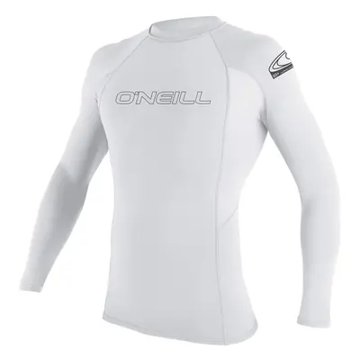 O'Neill Youth Basic Skins UPF 50+ Short Sleeve Rash Guard White