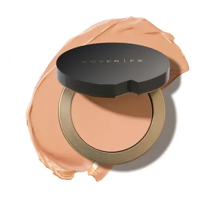 COVER FX Total Cover Cream Foundation - Shade M3 - Buildable Coverage - Natural Finish - Oil-Fre