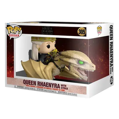 Funko Pop! Rides Deluxe: House of The Dragon - Queen Rhaenyra with Syr