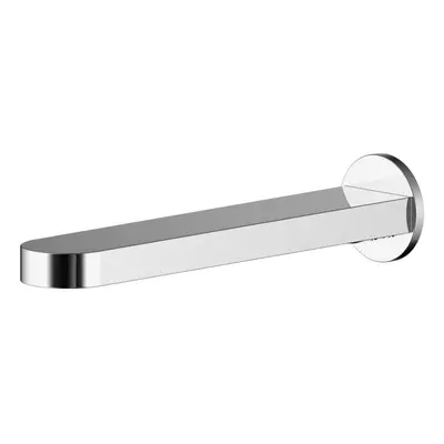 Contemporary Bathroom Round Wall Mounted Bath Spout, 45mm, Chrome