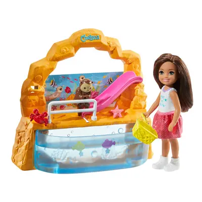 Barbie Club Chelsea Doll with Aquarium Playset & Accessories NEW