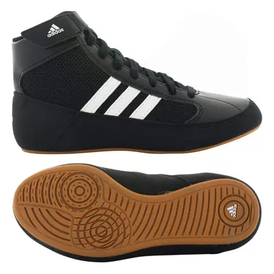 adidas Men's HVC Wrestling Shoes Black 10.5