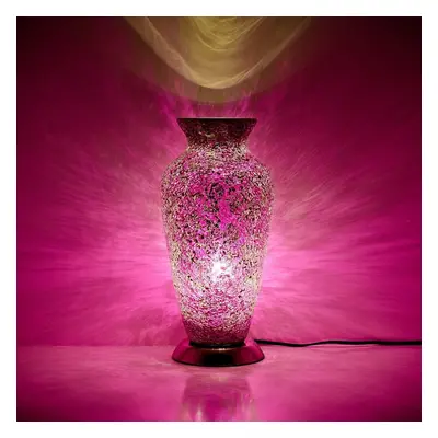 Mosaic Vase Lamp ROSE PINK