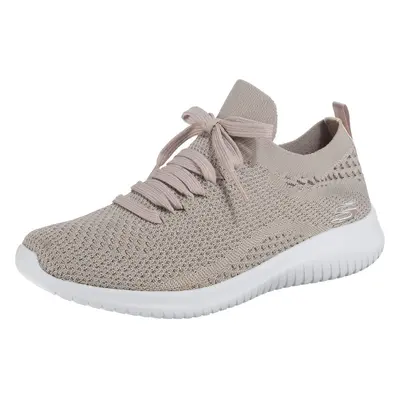 Skechers Sport Women's Ultra Flex Statements Sneaker taupe 7.5 W US