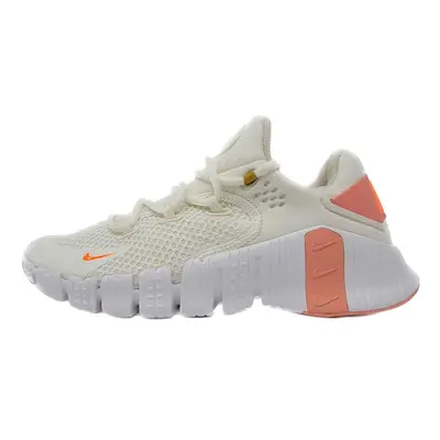 Nike Womens Free Metcon Training Sneakers Sail/Total Orange 7.5