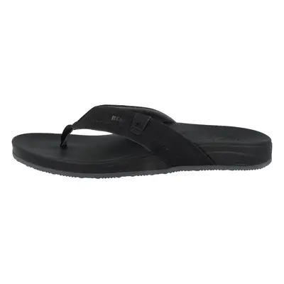 Reef Men's Cushion Spring Flip-Flop Black/Grey