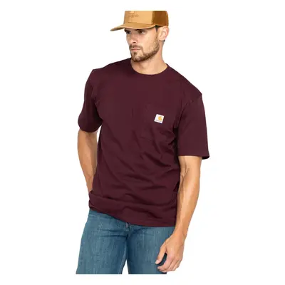 CarharttMenLoose Fit Heavyweight Short-Sleeve Pocket T-ShirtPortLarge