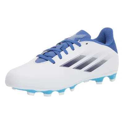 adidas Unisex X Speedflow.4 Flexible Ground Soccer Shoe White/Legacy