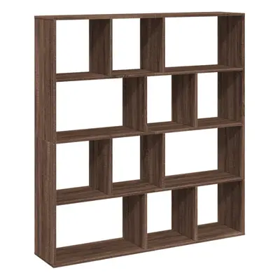 (brown oak, x x 141.5 cm) vidaXL Book Cabinet Bookcase Storage Shelf Bookshelf Book Rack Enginee