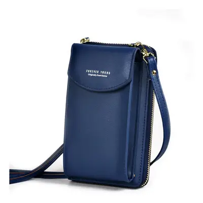 (Deep Blue) PU Luxury Handbags Womens Bags for Woman Ladies Hand Bags Women's Crossbody Bags Pur