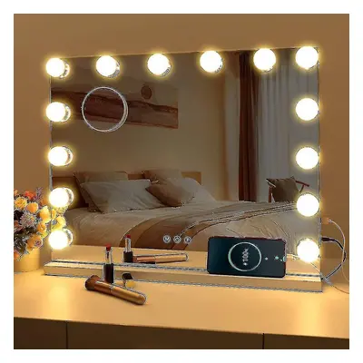 2023 New Hollywood Mirror Usb Makeup Lights Lighted Bulbs Lighting Modes (only Light Bulbs, Not 